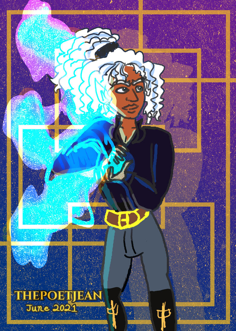 AMBROSE SKETCH PORTRAIT: One (1) good fae boi. Quick doodle of Ambrose, a fantasy OC from creator Masquewren on Tik/tok. Was playing around with a sketchy art method and ended up liking what I made! MAR 2021.