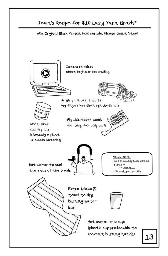 Braiding Comic - PG 13